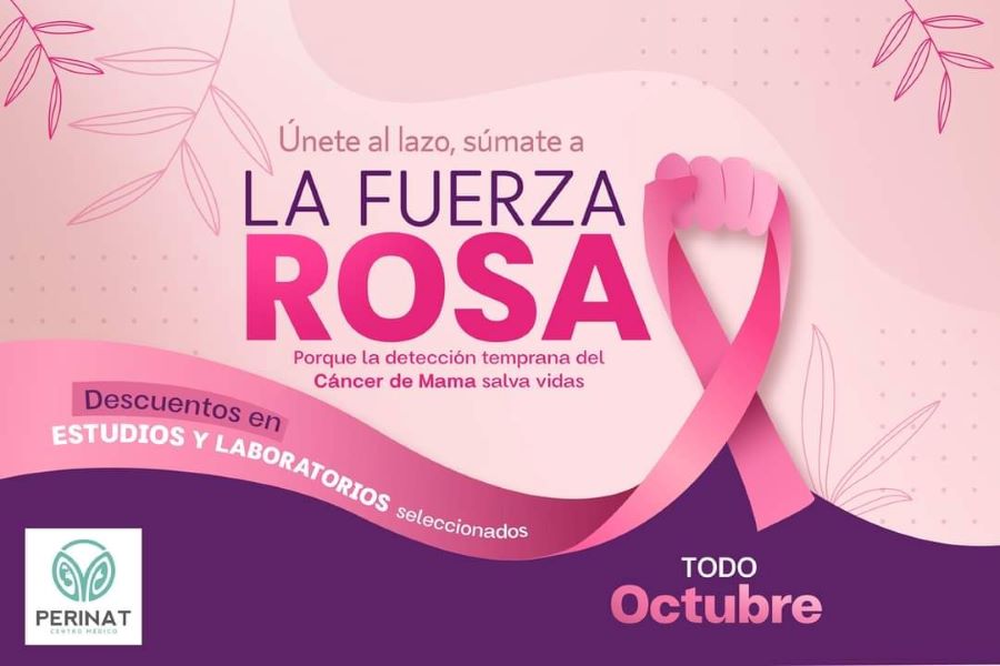 Octubre es el mes de la prevención de cáncer de mamas